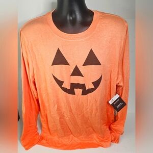 Halloween Jack O Lantern Pullover Womens 3XL